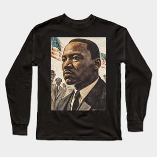 Inspire Unity: Festive Martin Luther King Day Art, Equality Designs, and Freedom Tributes! Long Sleeve T-Shirt